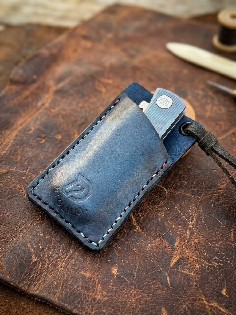 Leather Pocket Slip – 2" x 3.75"