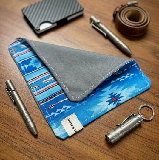 Custom EDC Hanks (6" x6") – Burning Stables Forge