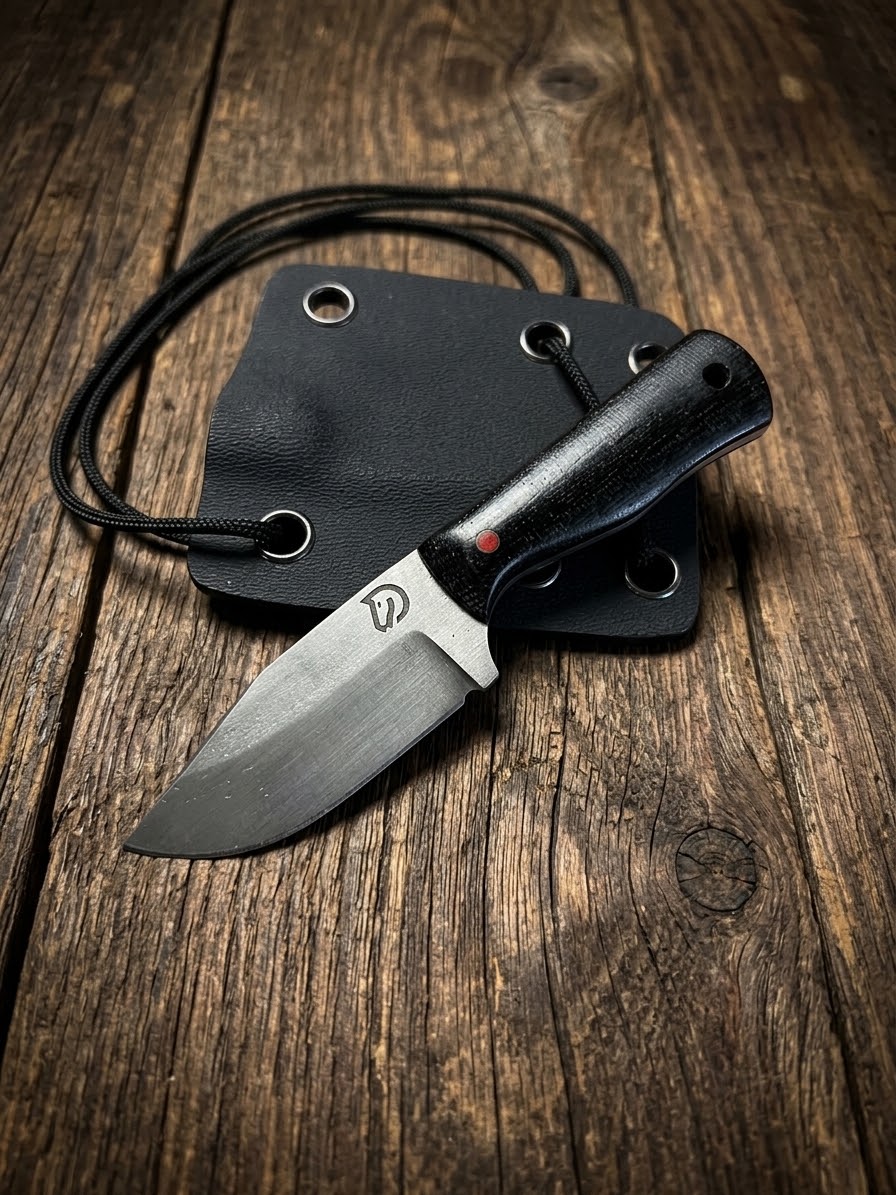 Burning Stables Lil’ Shits neck knife