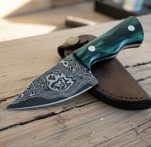 The 45-Layer Damascus Knife