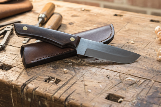 Burning Stables Signature Zip handcrafted heirloom knife