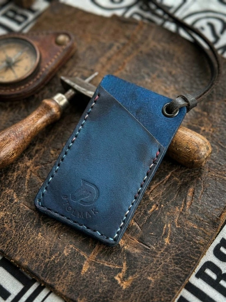 Leather Pocket Slip – 2" x 3.75"