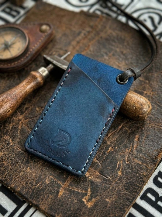 Leather Pocket Slip – 2" x 3.75"
