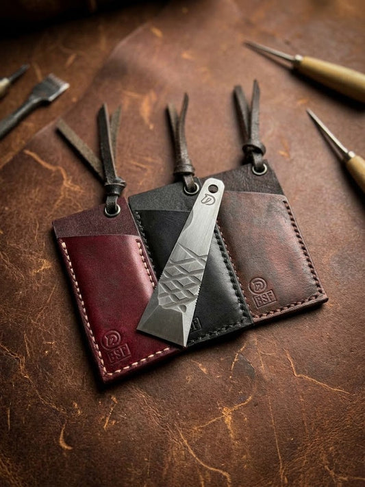 BSF Leather Pocket Slip – 1.5" x 3.75"